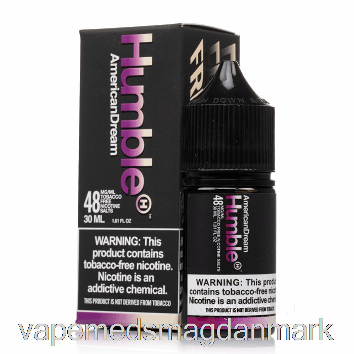Vape Væske American Dream - Ydmyg Salt - 30ml 48mg